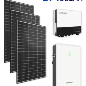4kW Solar PV + Growatt APX 5kWh Battery Storage Package