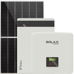 4kW Solar PV + SolaX 5.1kWh Battery Storage Package